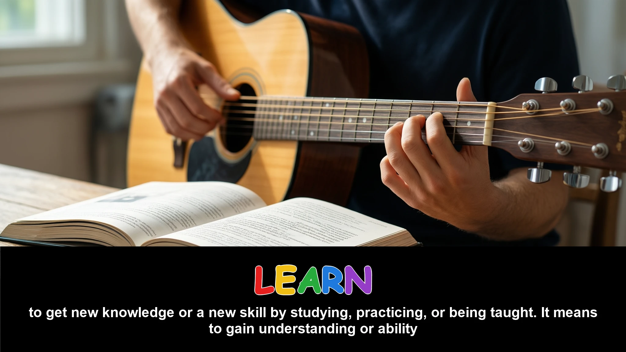English Illustration for learn